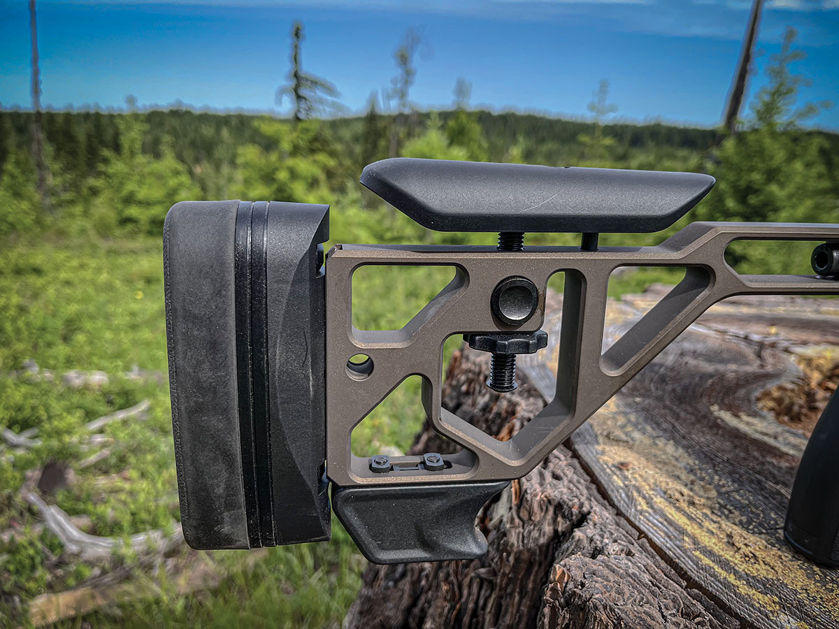 The Tikka T3x Ace Game - the entire Ace Series, in fact - is bedded into a modular chassis system that is highly ergonomic and adjustable for fit in several areas.